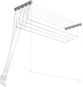 Сушилка для белья Comfort Alumin Euro Premium потолочная 5 прутьев 100 см - 1/1