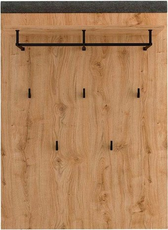 Вешалка для одежды Black Red White Grace WIE (дуб навара/графит) - 1/1