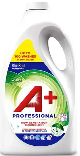 Гель для стирки A+ Professional White для белого белья (5 л) - 1/1
