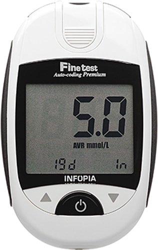 Глюкометр Infopia Finetest Auto-Coding Premium (+25 тест-полосок) - 1/1