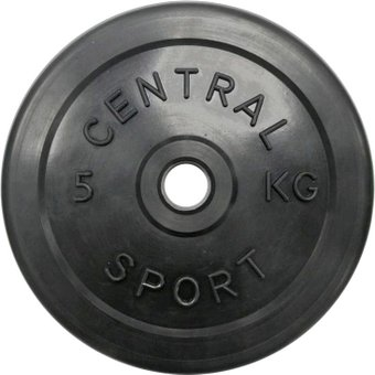 Диск Central Sport Обрезиненный 5 кг 26 мм - 1/1