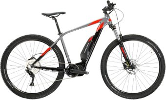 Электровелосипед Kross Level Boost 1.0 XL 2023 KRVB1Z29X22M004251 (графит/черный/красный) - 1/1