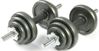 Набор гантелей Atlas Sport металлические 2x10 кг - 1/1