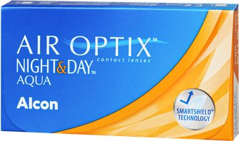 Контактные линзы Alcon Air Optix Night & Day Aqua -1.5 дптр 8.6 мм - 1/1