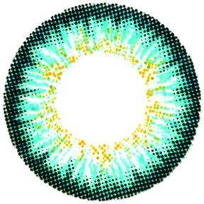 Контактные линзы Hera Paradise Aqua Sph -3 дптр 8.6 мм (голубой) - 1/1