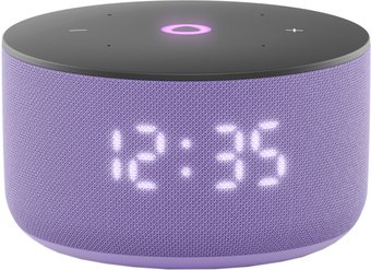 Умная колонка Яндекс Станция Мини 3 с часами (фиолетовый) - 1/1