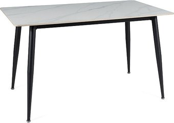 Кухонный стол Signal Rion RIONBC130 (белый/черный) - 1/1