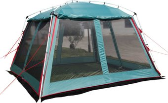 Тент-шатер BTrace Camp (песочный/зеленый) - 1/1