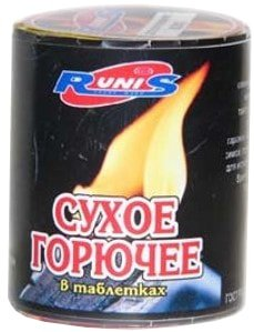 Сухое горючее Runis 80г - 1/1