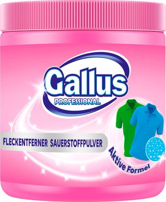 Пятновыводитель Gallus Кислородный для цветных тканей 600г - 1/1