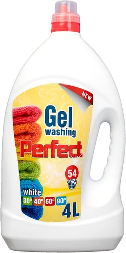 Гель для стирки Perfect Gel White для белого белья (4 л) - 1/1