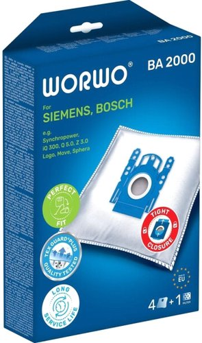 Комплект одноразовых мешков Worwo BA2000 - 1/1