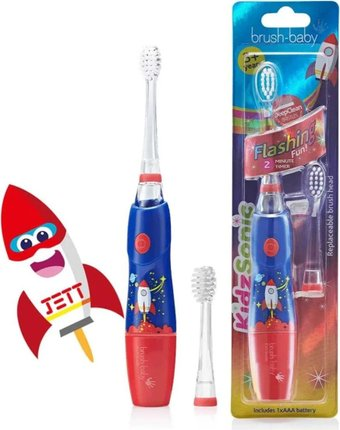 Электрическая зубная щетка Brush-Baby KidzSonic Rocket - 1/1
