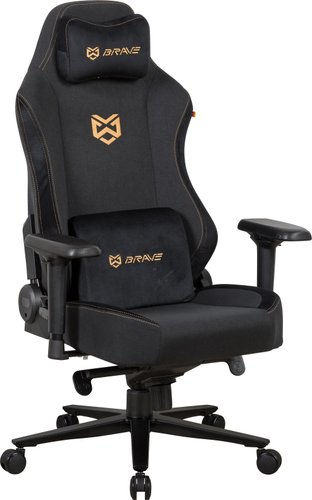 Игровое (геймерское) кресло Brave Hawk (черный) - 1/1