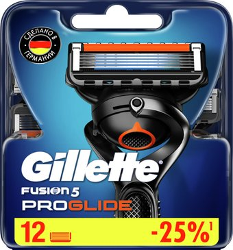 Сменные кассеты для бритья Gillette Fusion5 Proglide (12 шт) 7702018085934 - 1/1