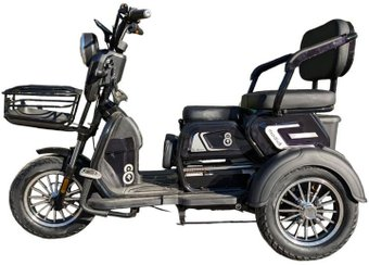 Электроскутер Smart8 Bulbash (черный) - 1/1