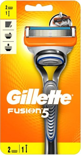 Бритвенный станок Gillette Fusion5 2 сменные кассеты 7702018874125 - 1/1