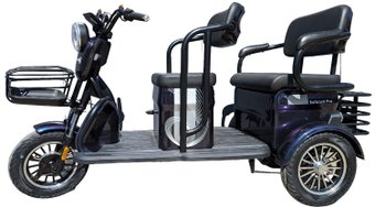 Электроскутер Smart8 Bulbash Pro (черный) - 1/1