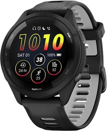Умные часы Garmin Forerunner 265 (черный/пудрово-серый) - 1/1