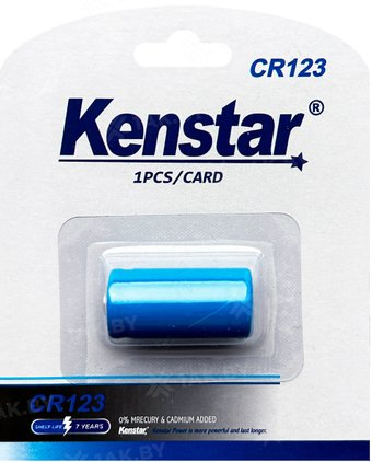 Батарейка Kenstar CR123 BL-1 - 1/1