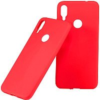Чехол для телефона Case Matte для Redmi Note 7 (красный матовый) - 1/1