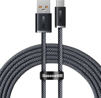 Кабель Baseus Dynamic Series Fast Charging Data Cable 100W USB Type-A - USB Type-C (2 м, серый) - 1/1