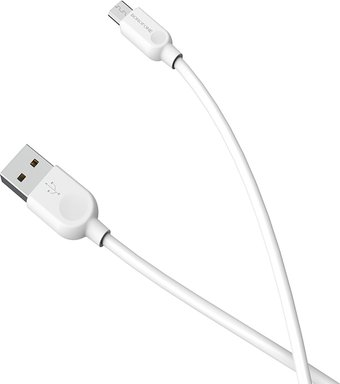 Кабель Borofone BX14 USB Type-A -microUSB (3 м, белый) - 1/1