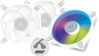 Комплект вентиляторов для корпуса Arctic P12 PWM PST A-RGB 0dB 3 PCS Value Pack ACFAN00258A - 1/1
