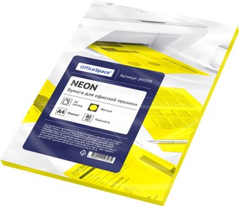 Офисная бумага OfficeSpace Intensive A4 80 г/м2 50 л 245193 (желтый) - 1/1