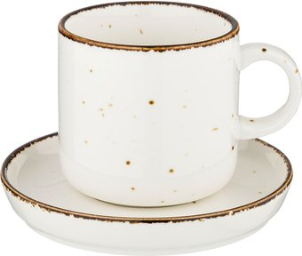 Чашка с блюдцем Bronco Nature 263-1030 - 1/1