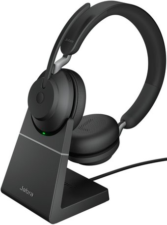 Офисная гарнитура Jabra Evolve2 65 MS Stereo USB-A Desk (черный) - 1/1