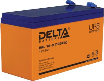 Аккумулятор для ИБП Delta HRL 12-9 (1234W) (12В/9 А·ч) - 1/1