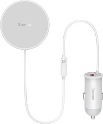 Автомобильное зарядное Baseus CW01 Magnetic Wireless Charging Car Mount 40W SUCX040002 - 1/1