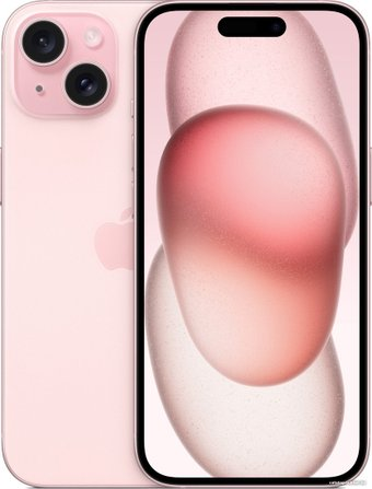Смартфон Apple iPhone 15 128GB (розовый) - 1/1