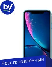 Смартфон Apple iPhone XR 64GB Восстановленный by Breezy, грейд B (синий) - 1/1