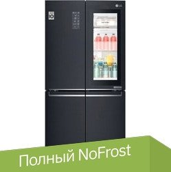 Четырёхдверный холодильник LG GC-Q22FTBKL - 1/1