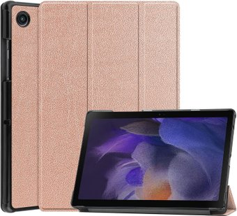 Чехол для планшета JFK Smart Case для Samsung Galaxy Tab A8 10.5 2021 (розовое золото) - 1/1