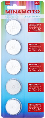 Батарейка Minamoto CR2430 5/card 5 шт. - 1/1