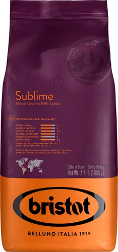 Кофе Bristot Sublime Arabica зерновой 1кг - 1/1