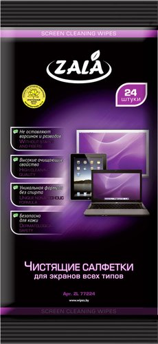Влажные салфетки Zala ZL77224 (24 шт) - 1/1
