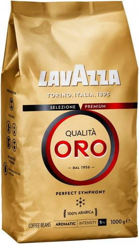 Кофе Lavazza Qualita Oro в зернах 1000 г - 1/1