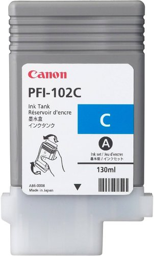Картридж Canon PFI-102C (0896B001AA) - 1/1