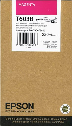 Картридж Epson C13T603B00 - 1/1