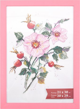 Фоторамка Gamma ПРК-02 21x30 см (розовый пастельный) - 1/1