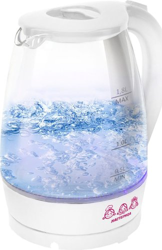 Электрический чайник Мастерица EK-1801G (белый) - 1/1