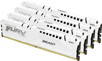Оперативная память Kingston FURY Beast 4x32ГБ DDR5 5600 МГц KF556C40BWK4-128 - 1/1