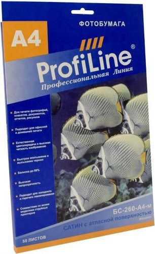 Фотобумага ProfiLine PL-SP-260-A4-M-50 - 1/1