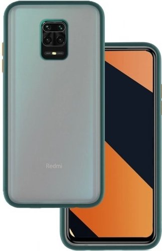 Чехол для телефона Case Acrylic для Xiaomi Redmi Note 9 Pro/Redmi Note 9S (зеленый) - 1/1