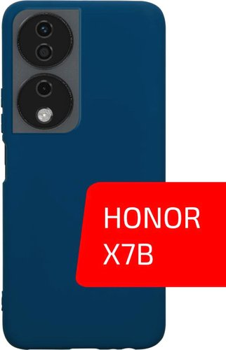 Чехол для телефона Akami Matt TPU для Honor X7b (синий) - 1/1