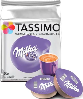 Кофе в капсулах Tassimo Milka 8 шт - 1/1